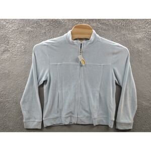 NWT Vintage TALBOTS PL Petite Large Women's Full Zip Light Jacket Soft Material!